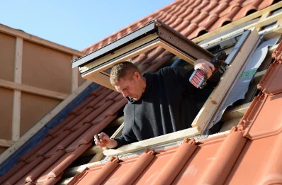 Pose de fenêtres de toit Velux à Dalhain